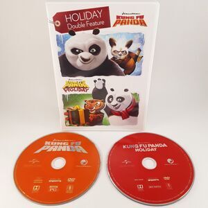 Kung Fu Panda & Kung Fu Panda Holiday DVDs, Holiday Double Feature, winter feast